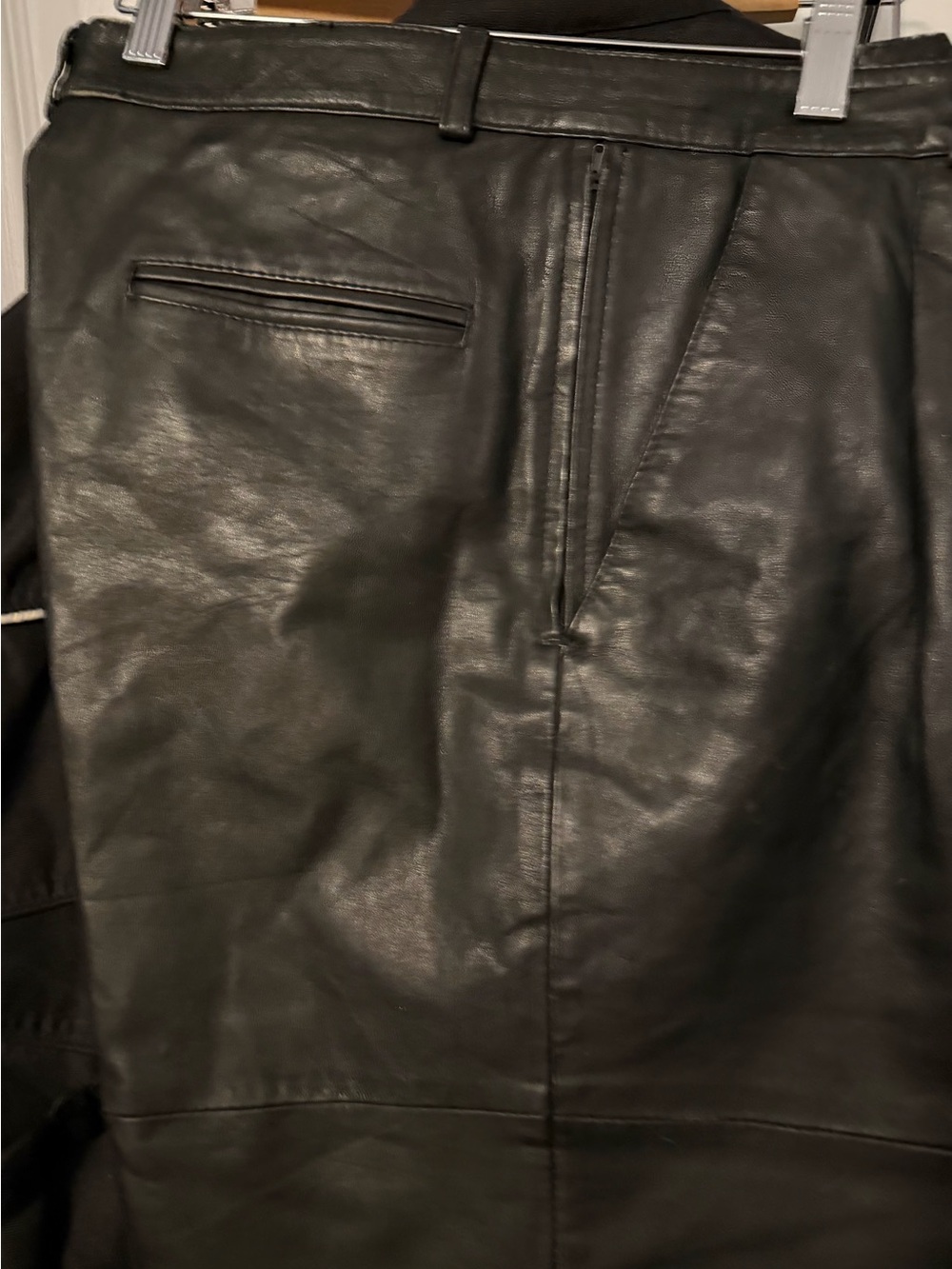 Wilson Men's Black 100% Leather pants